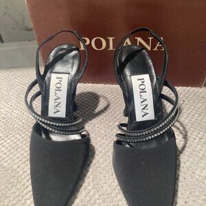 Polano Rhinestone Heels